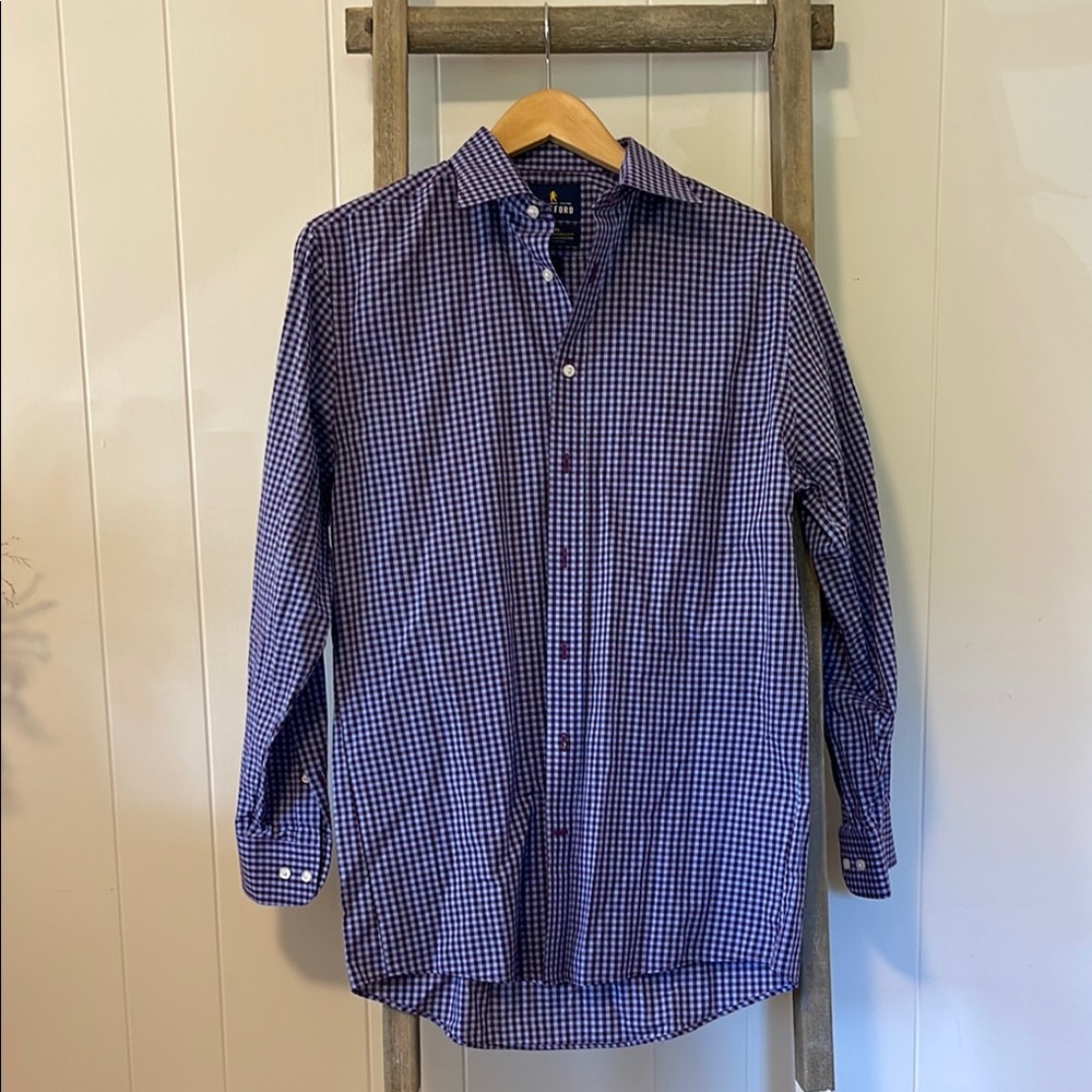Ralph Lauren Men's Blue Checkered Shirt